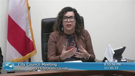 City Of Clearwater City Council Meeting 11 16 23 Youtube