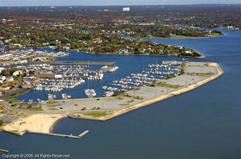 Bay Shore Marina in Bay Shore, New York, United States