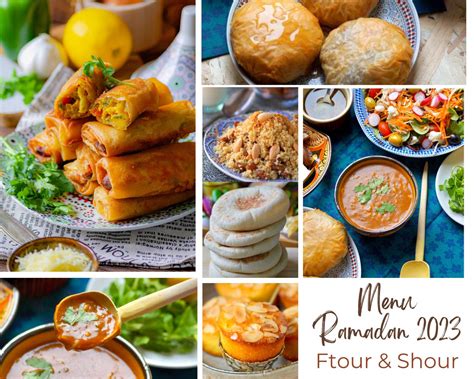 Menu Ramadan Recettes Ftour Et Shour