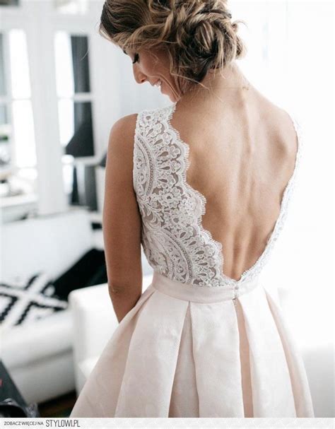 Stylowi Pl Odkrywaj Kolekcjonuj Kupuj Backless Bridal Gowns