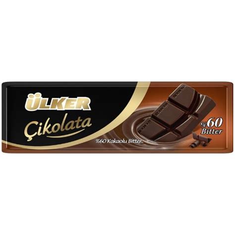 CMarket | Ulker Dark Chocolate with 60% Cocoa 35 gr