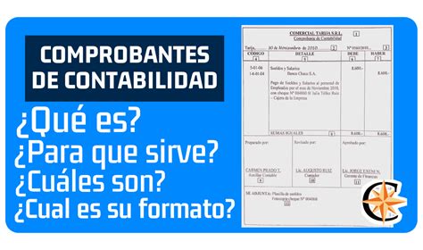 Comprobantes De Contabilidad Definici N Formato Y Cu Les Son