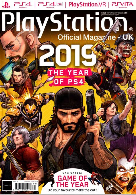 Official Playstation Magazine Uk Opsm Psm Uk Issue 157 January 2019