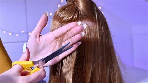 Asmr Giving You A Relaxing Haircut 💇‍♀️ 😴 Hair Brushing And Scissors