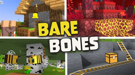 Bare Bones Texture Pack For Minecraft Simplistic And Vibrant Pack