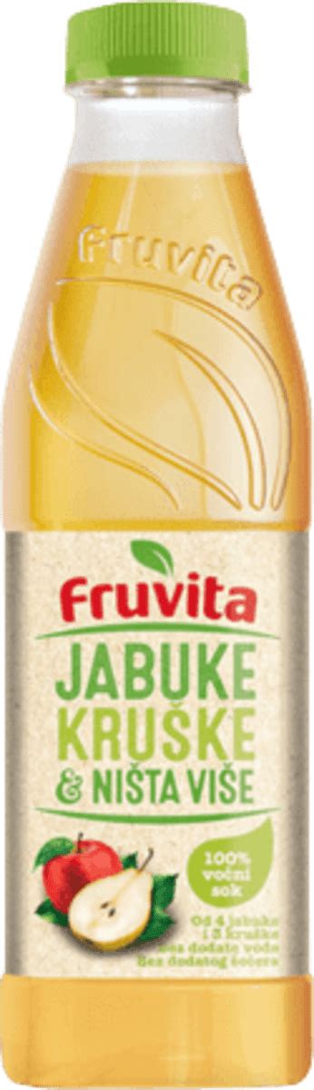 Fruvita Voćni sok od jabuke i kruške 330 ml kupujte online po uvijek