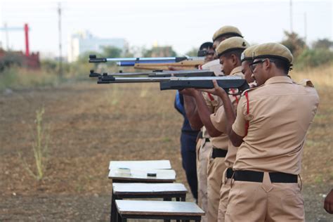 NAFS fire and safety college- gun shooting activity