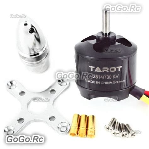 Tarot Kv Black Multi Rotor Brushless Motor For Hexa Quadcopter