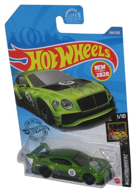 Hot Wheels Bentley Continental GT3 2020 Nightburnerz 1 10 Car 1 10 Short Card Walmart