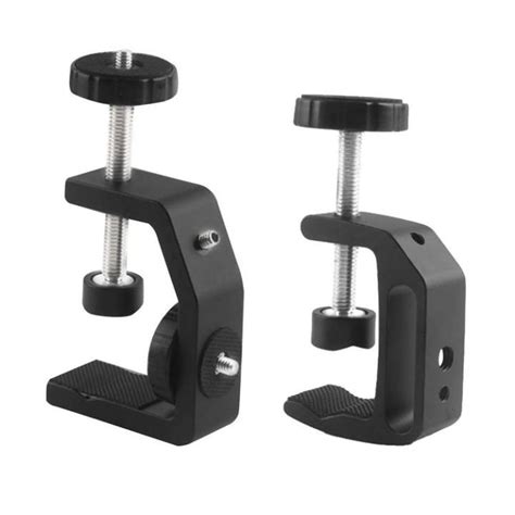 camera  clamp desktop universal tripod clip mount aluminum alloy