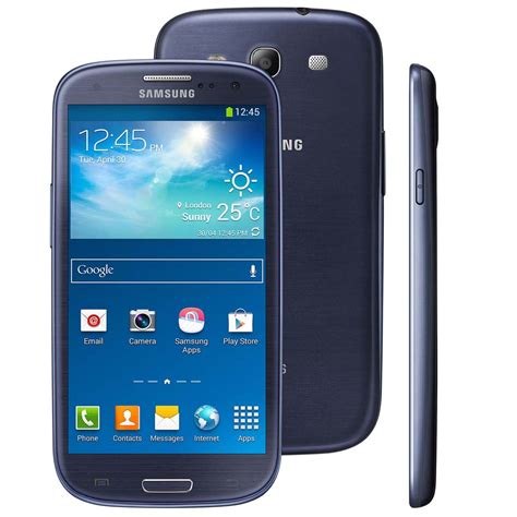 Smartphone Samsung Galaxy S Iii Neo Duos Grafite Tela Dual