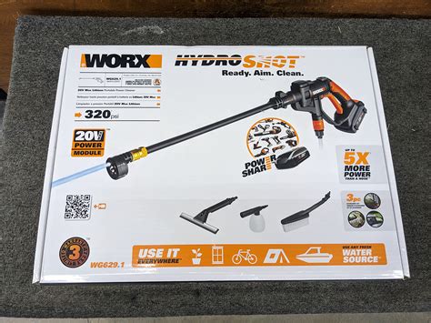 Worx Wg Hydroshot V Powershare Ah Psi Cordless Portable