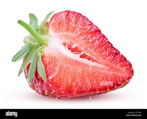 strawberry cut    res stock photography  images alamy