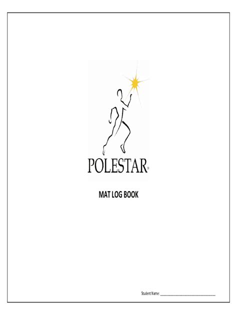 Fillable Online Polestarpilates Co Mat Log Book V 1 2 Polestar