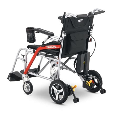 Intelligent Lightweight Foldable Electric Wheelchairs- Silver