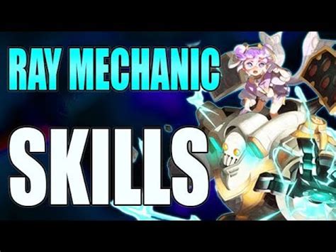 Dragon Nest All Ray Mechanic Skills Youtube