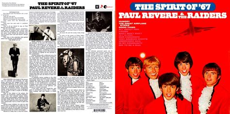 Sixties Beat Paul Revere And The Raiders The Spirit Of 67