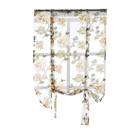 Купить Домашний декор, римские шторы с цветами, кухонная балдахин, тюль ...