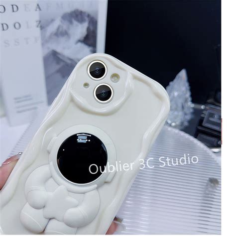 外殼 Infinix Hot 50i 50 Pro Plus 4G 5G 手機殼新設計卡通光面奶油矽膠軟套帶宇航員支 蝦皮購物