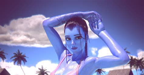 3d Widowmaker Swimsuit 1 Saberrationのイラスト Pixiv