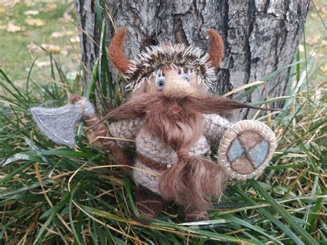 Викинг. Валяная игрушка. #мастер_ирина_шикова | Валяние, Игрушки, Викинг