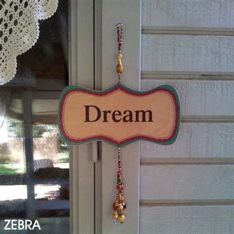 Dream-Wall Decor-Wood Sign-Wall Decoration-Home Décor-Positive | Etsy