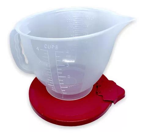 Taza Medidora 1 Lt Tupperware Jarra Con Tapa Reposteria En Venta En