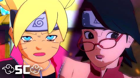 Road To Boruto Sarada Vs Boruto Kote Online Gameplay Naruto Storm 4 Road To Boruto Raw