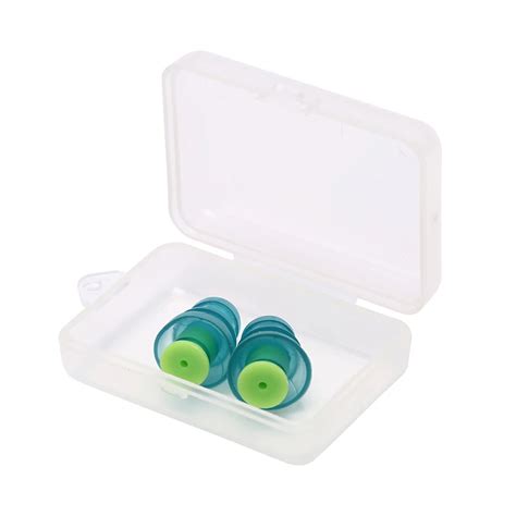 Pair Soft Ear Plugs Environmental Silicone Waterproof Dust Proof