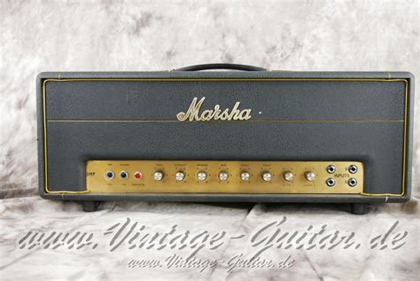 Marshall Halfstack W Jmp 1987t And Pinstripe Cab