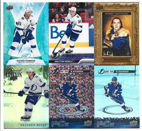 Tampa Bay Lightning 14 Card Lot Steven Stamkos Waltteri Merela Young