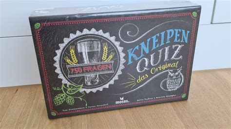 Kneipenquiz Pub Quiz Das Original Moses Quizspiele Neu Kaufen