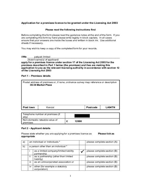 Fillable Online Licensing Wandsworth Gov Ukapps324725Application For A