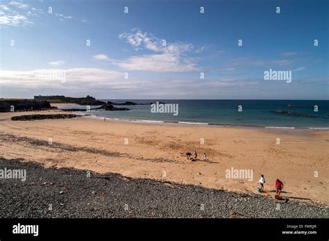 The beaches of Alderney in the Channel islands Stock Photo - Alamy