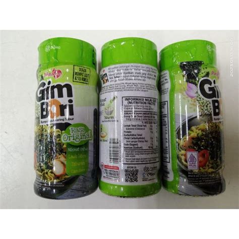 Jual Gim Bori MAMASUKA 30 Gr Rumput Laut Kering Tabur Penambah Lauk