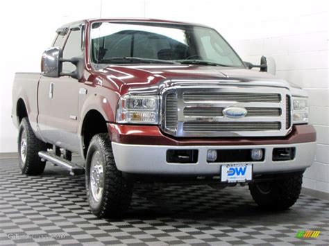 Dark Toreador Red Metallic Ford F Super Duty Xlt Supercab X