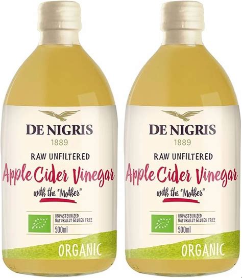 Ml De Nigris Raw Unfiltered Apple Cider Vinegar At Rs Bottle