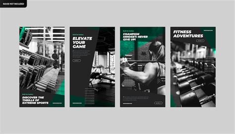 Premium Vector | Elevate your game sporty vertical standee banner and ...