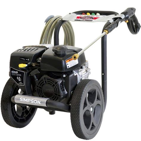 Simpson Megashot 3000 Psi 24 Gpm Gas Pressure Washer Powered By