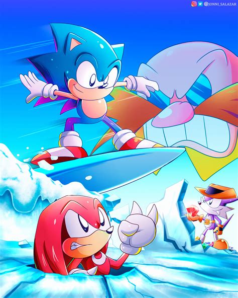 ArtStation - Sonic Triple Trouble Cover