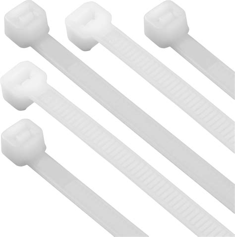 Amazon Armpow Inch Zip Ties White Pcs Lbs Heavy Duty