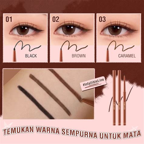 Pinkflash Pro Touch Pencil Eyeliner PF E13 01 Raena Beauty