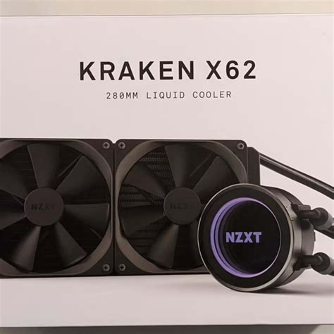 Nzxt Kraken X62 280mm Rl Krx62 02 Aio Rgb Cpu Liquid Cooler Infinity Mirror Design Aer