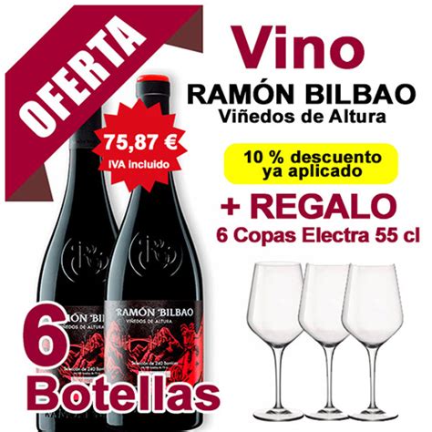 Pack de Ramón Bilbao Viñedos de Altura Distribuidora Cevipep