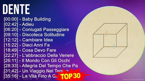 D E N T E 2024 MIX Collezione Di Canzoni YouTube