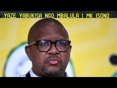 Umuphendule Inhlikisa Imiphumela Ye Mk U Fikile Mbalula Inkulumo Ayenza