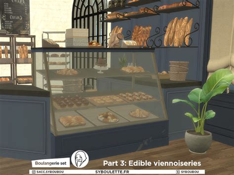 The Sims Resource Scripted Patreon Boulangerie Set Part Edible