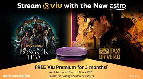 Viu Premium On Astro Ultra Box Advanced Television