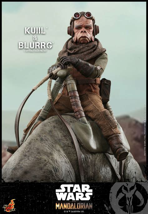 Kuiil Blurrg Collectible Set Star Wars Hot Toys