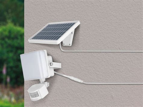 Livarno Home Led Solarstrahler Mit Bewegungsmelder